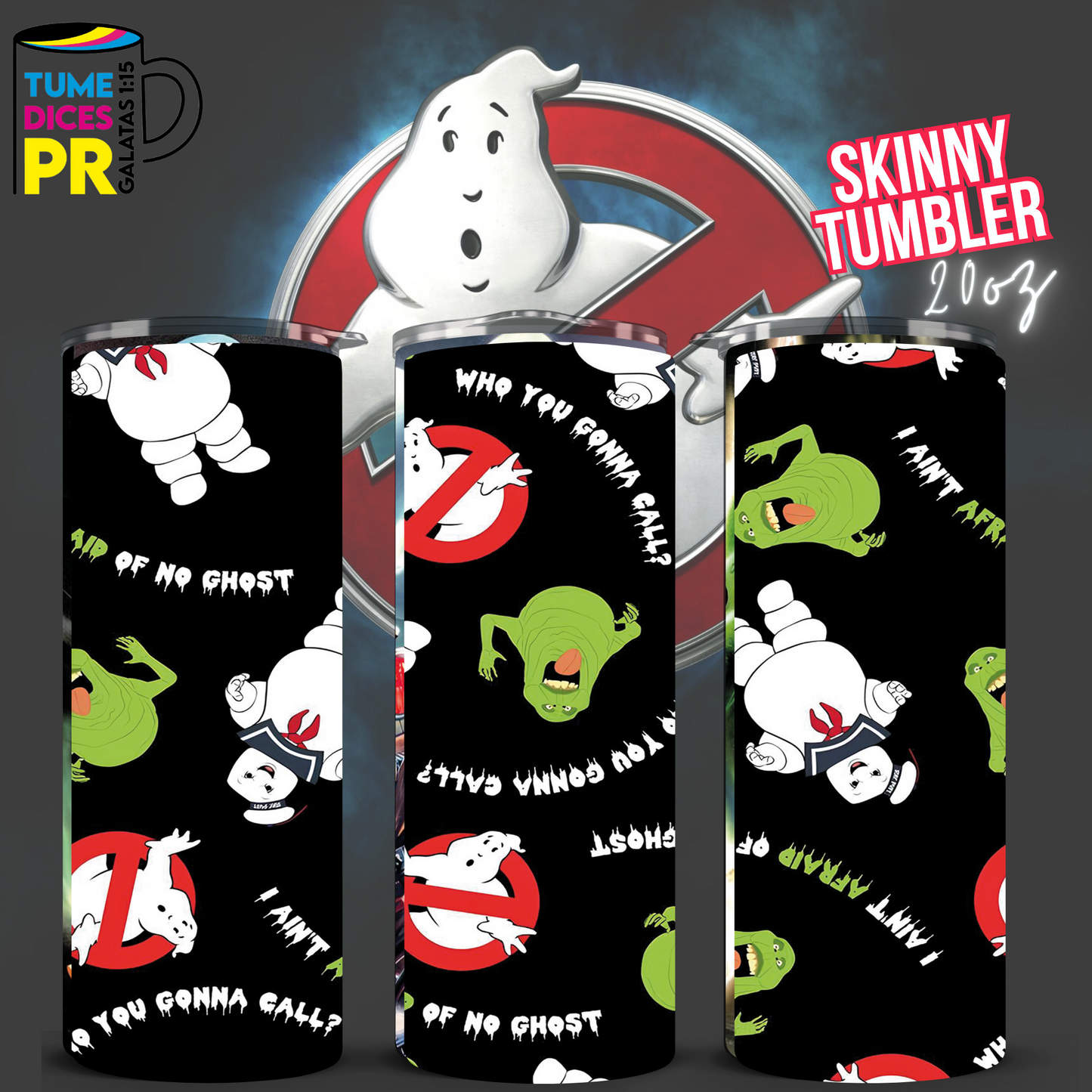 GHOSTBUSTERS Skinny Tumbler