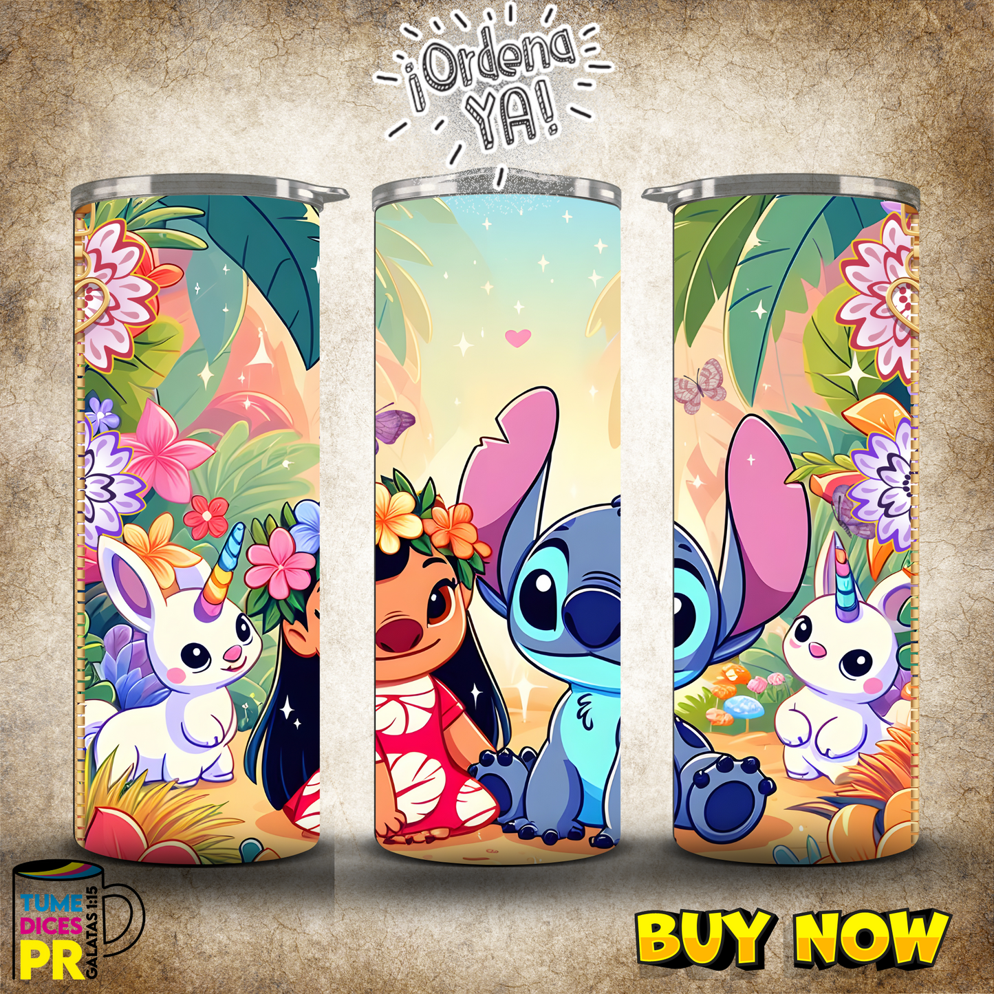 LILO & STITCH Skinny Tumbler