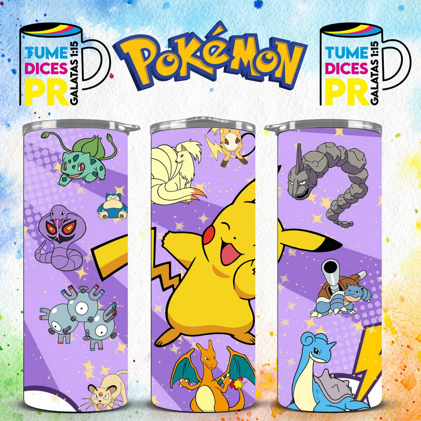 POKEMON Skinny Tumbler