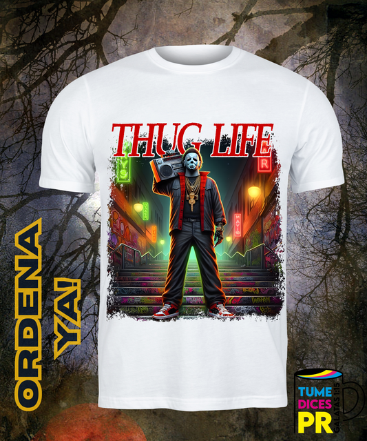 Camiseta Halloween THUG LIFE 6