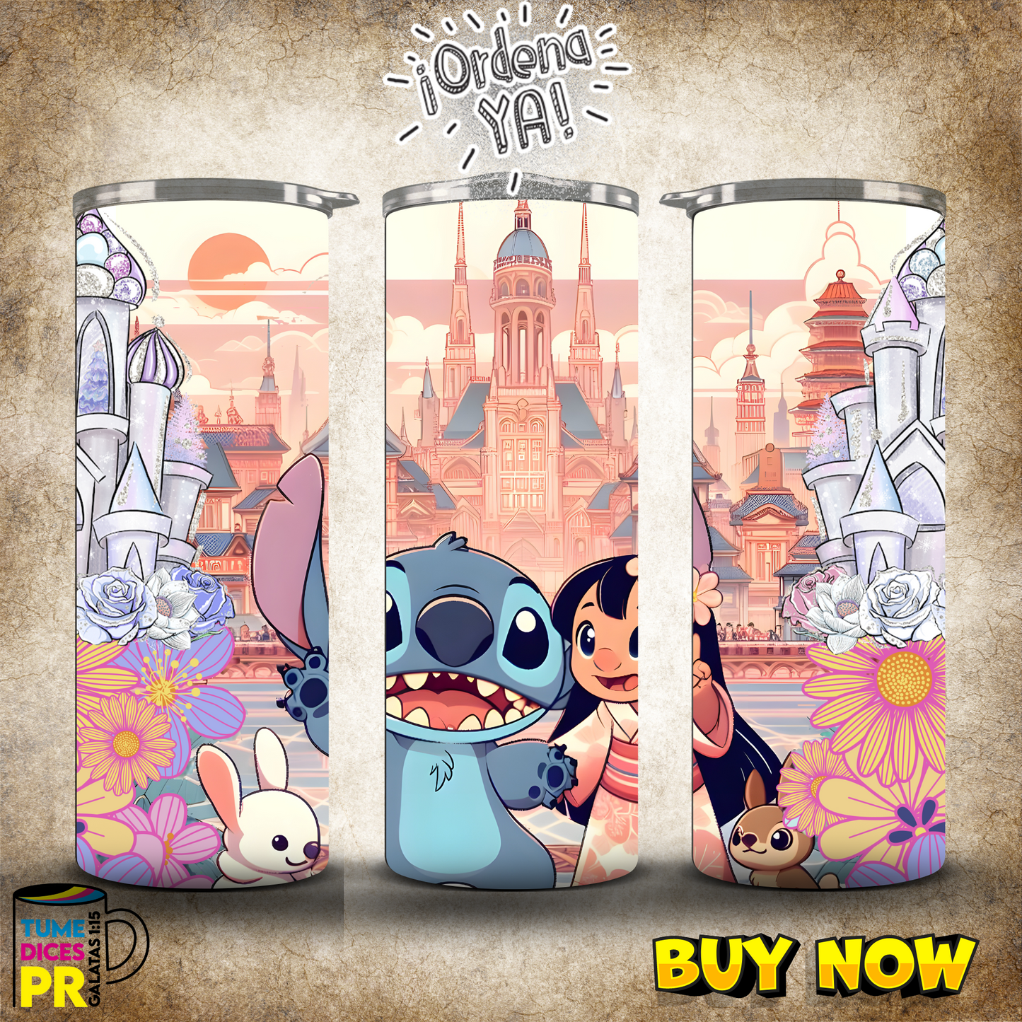 LILO & STITCH Skinny Tumbler