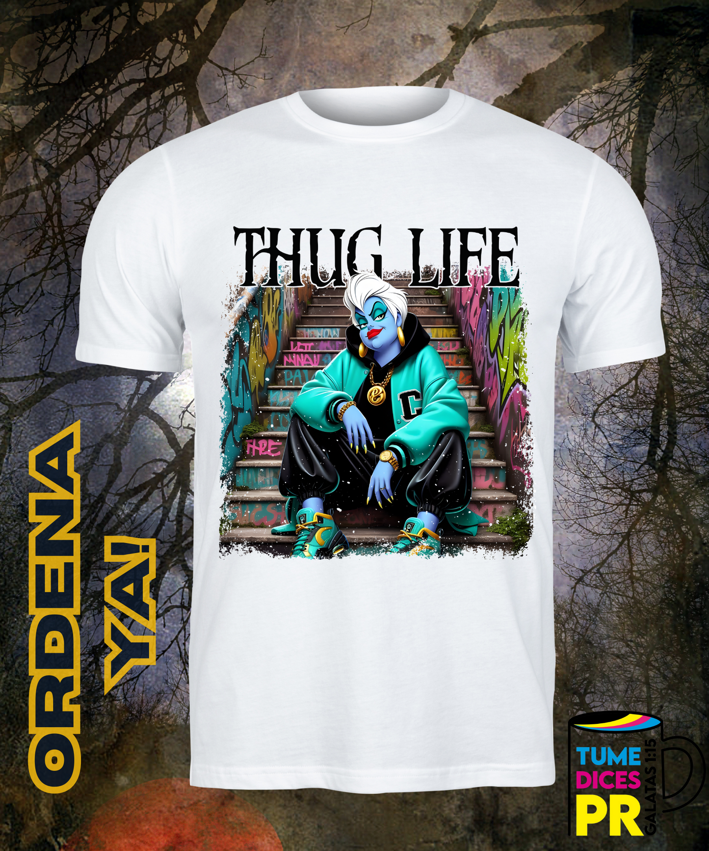 Camiseta Halloween THUG LIFE 6