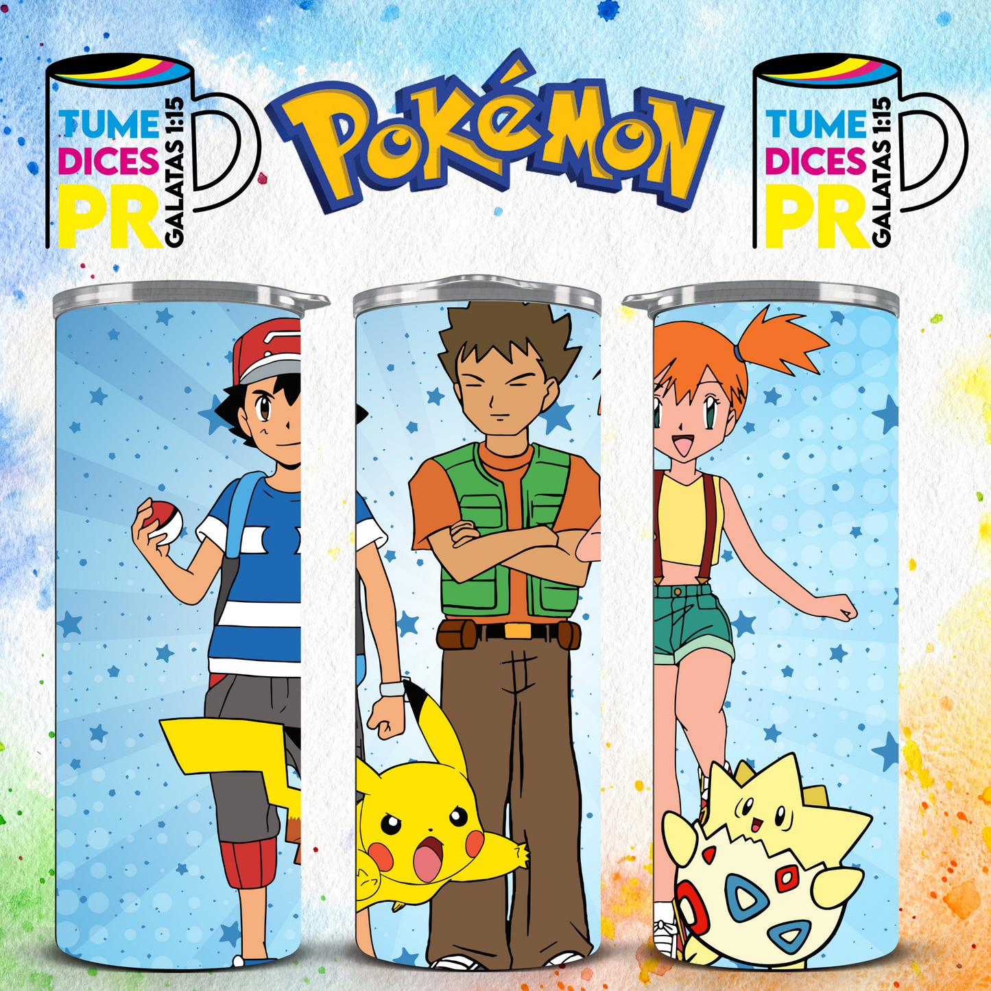 POKEMON Skinny Tumbler