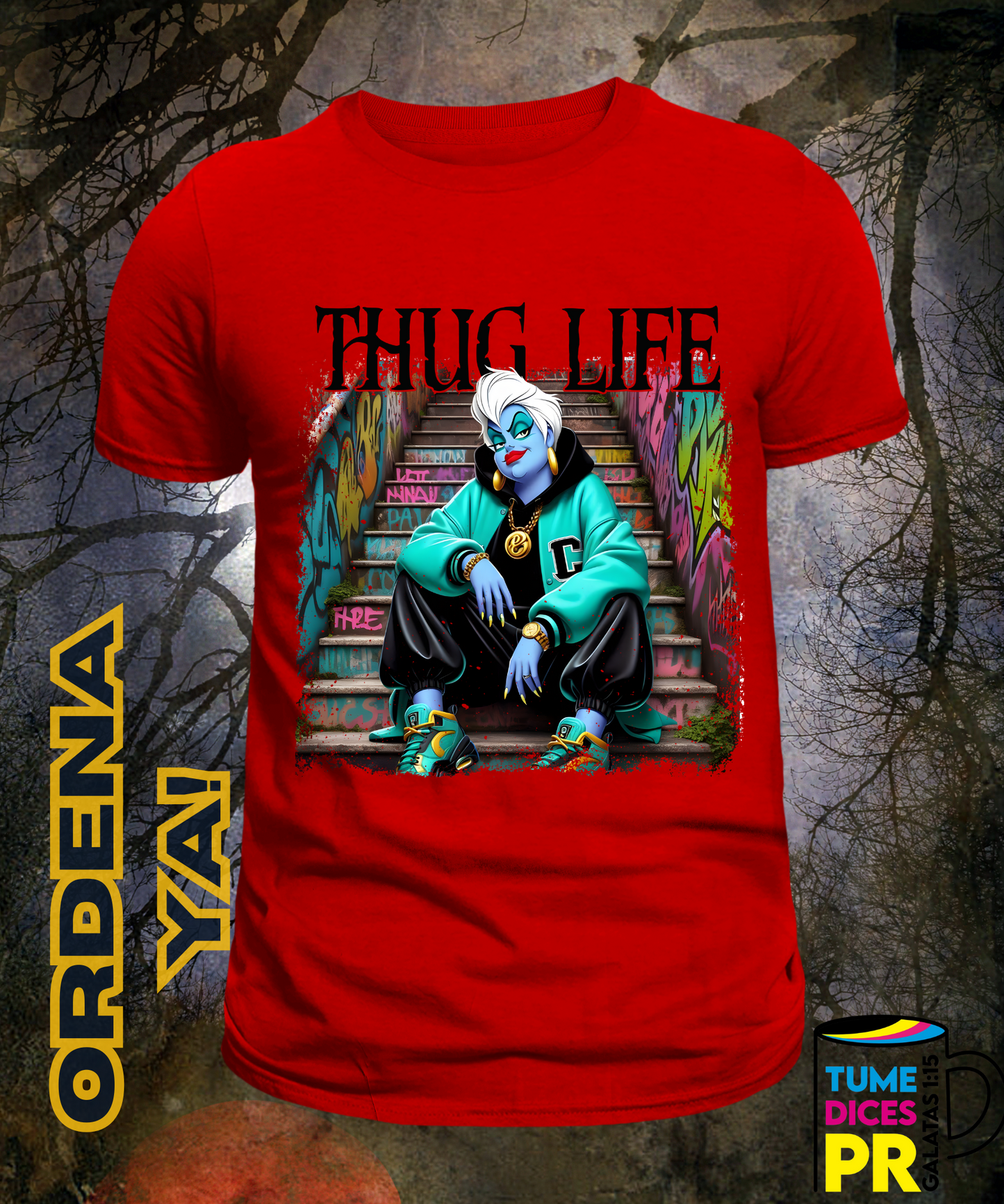 Camiseta Halloween THUG LIFE 6