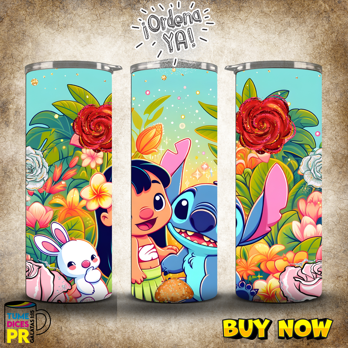 LILO & STITCH Skinny Tumbler