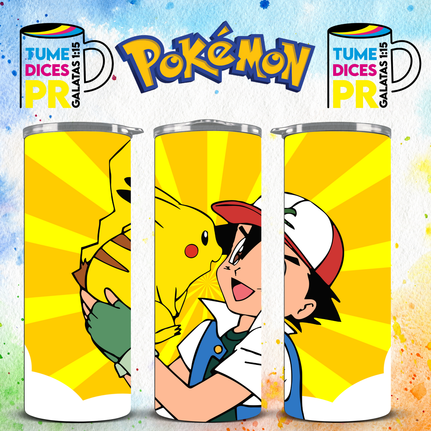 POKEMON Skinny Tumbler