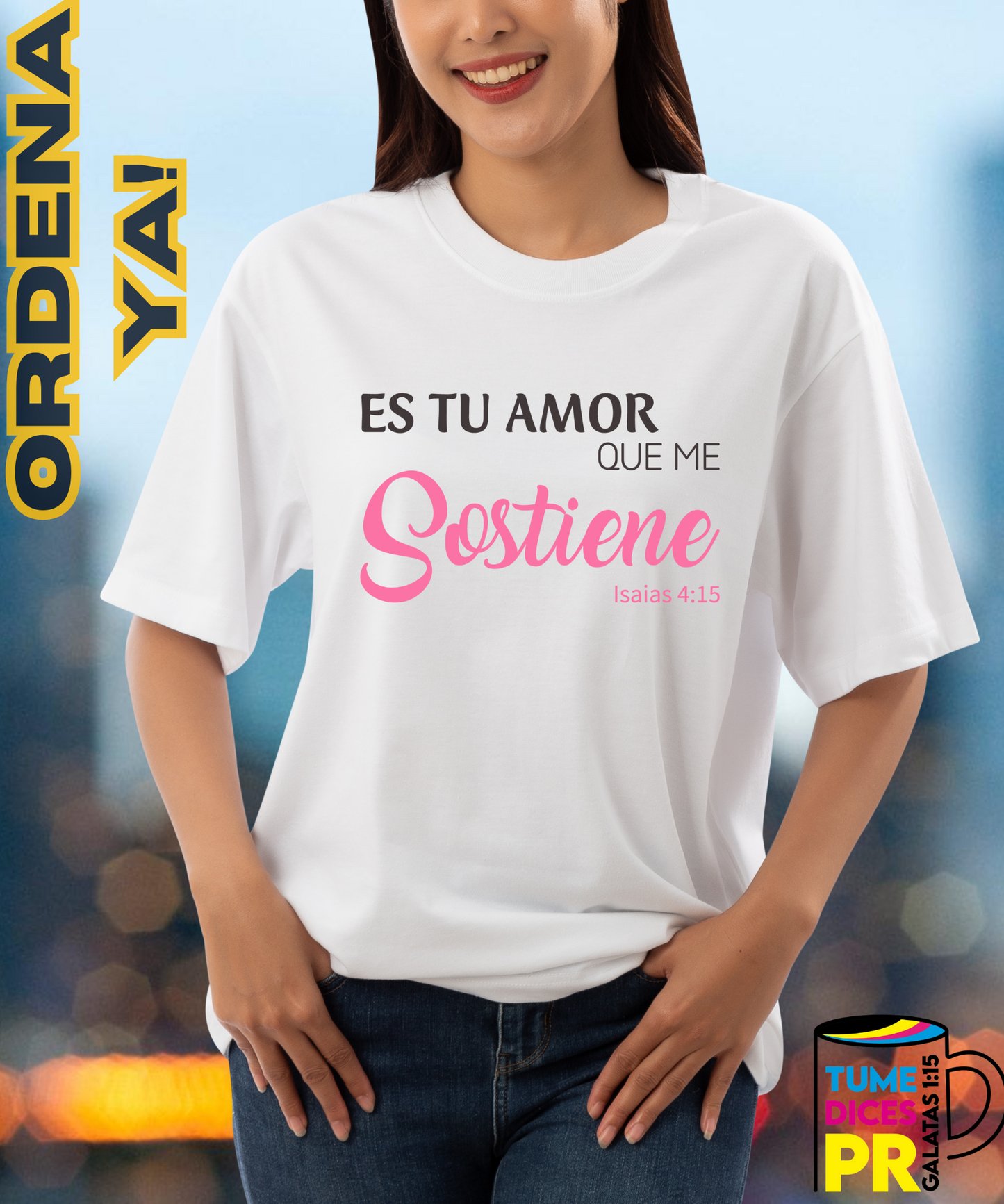 Camiseta MENSAJES CRISTIANOS 2