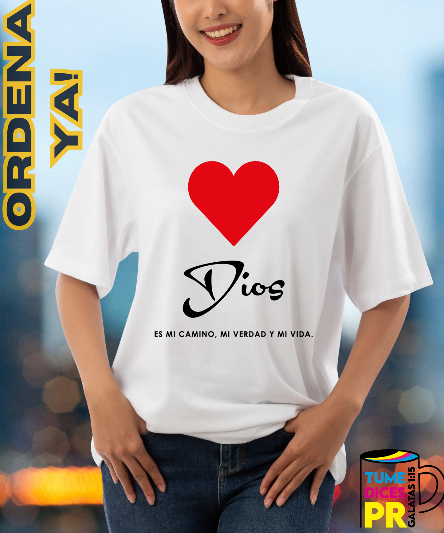 Camiseta MENSAJES CRISTIANOS 2