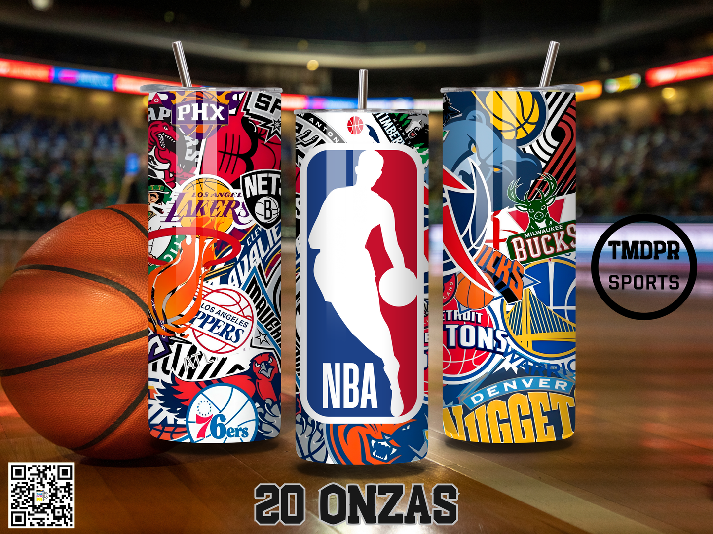 BALONCESTO Skinny Tumbler