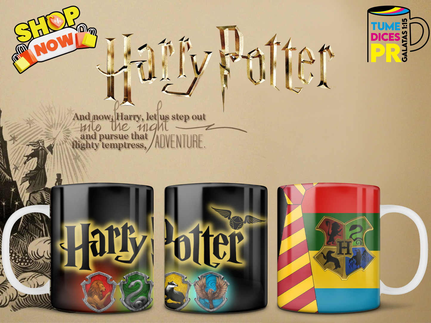 Taza HARRY POTTER