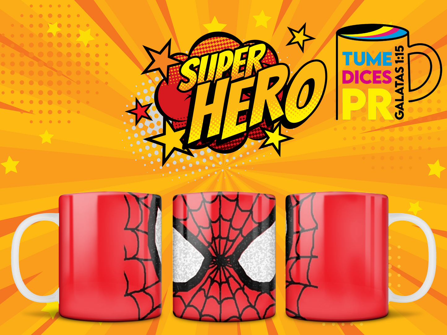 Taza SUPER HEROES 2