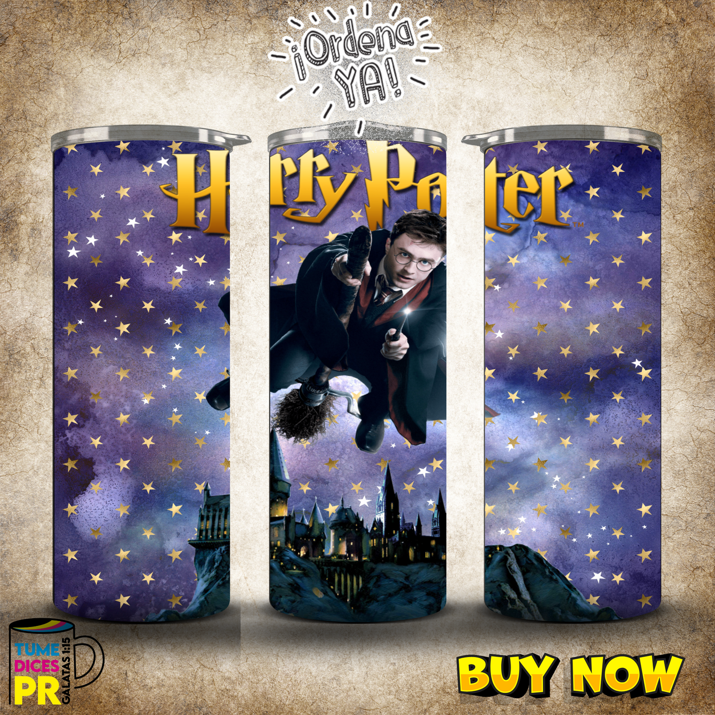 HARRY POTTER Skinny Tumbler