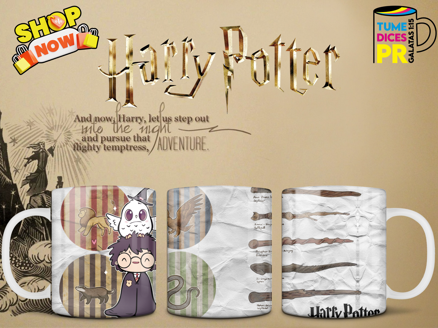 Taza HARRY POTTER