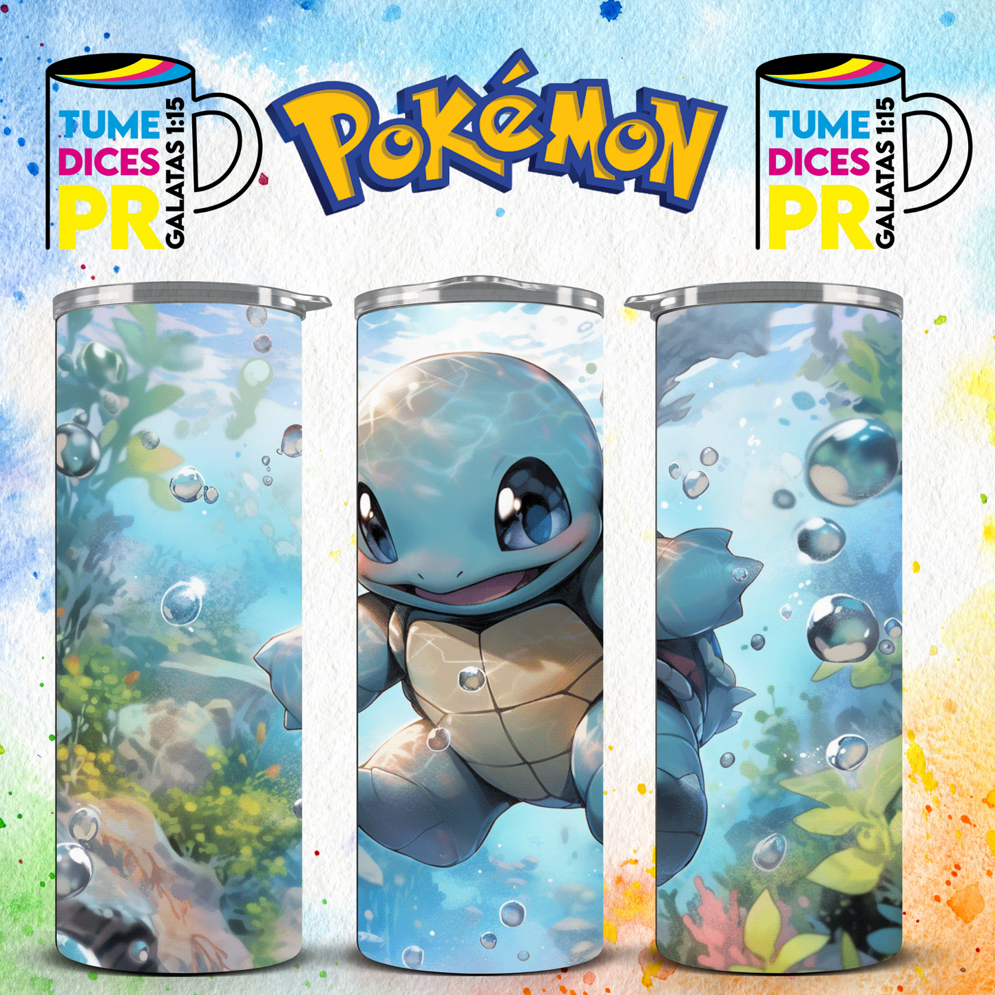 POKEMON Skinny Tumbler