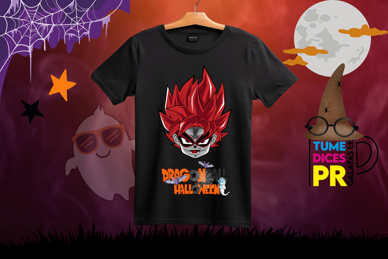 Camiseta Halloween DRAGON BALL