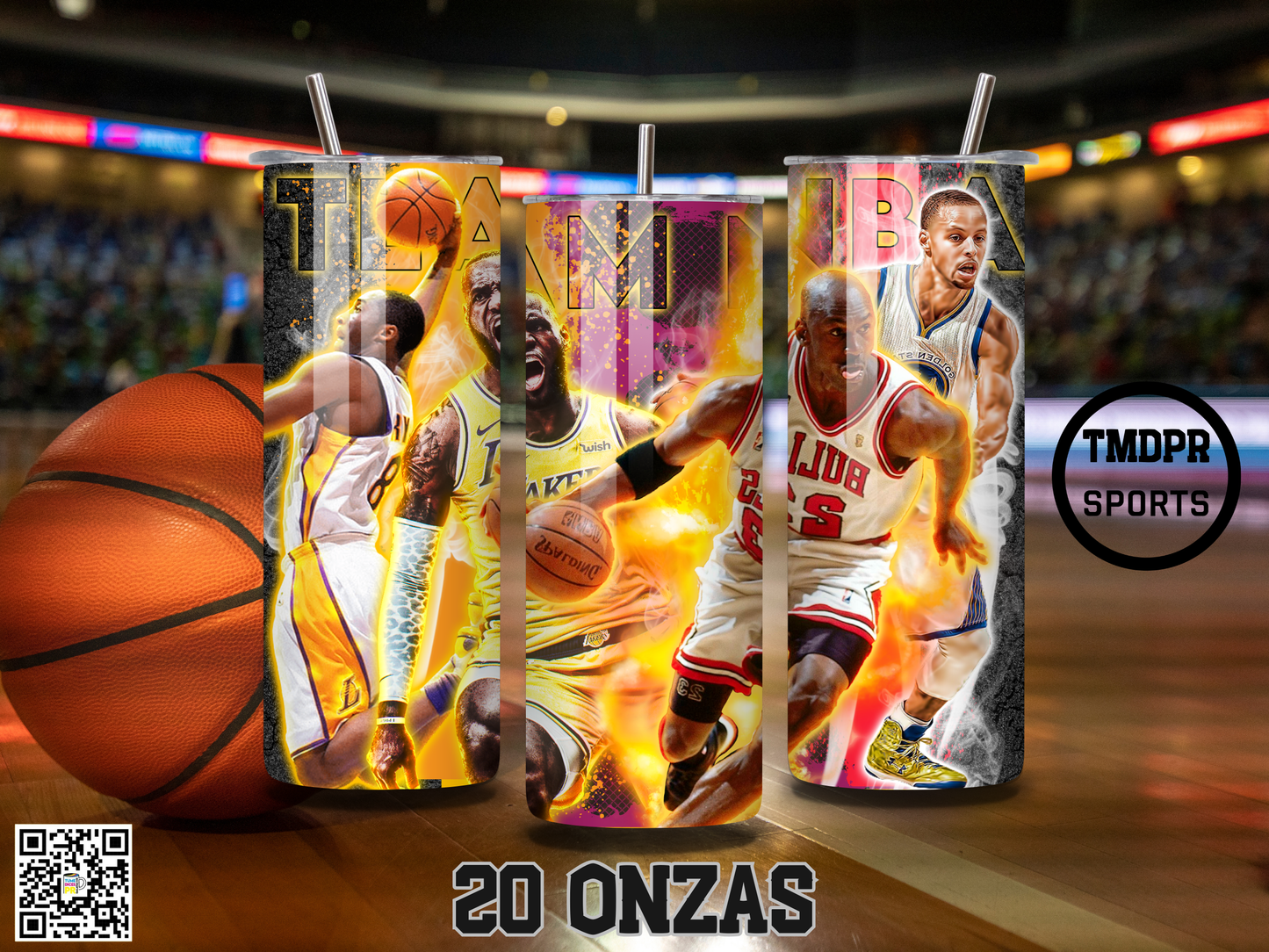 BALONCESTO 2 Skinny Tumbler