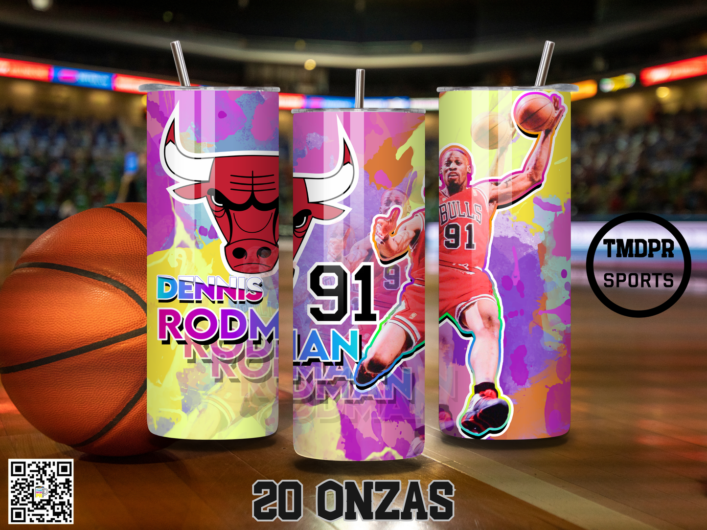 BALONCESTO 2 Skinny Tumbler