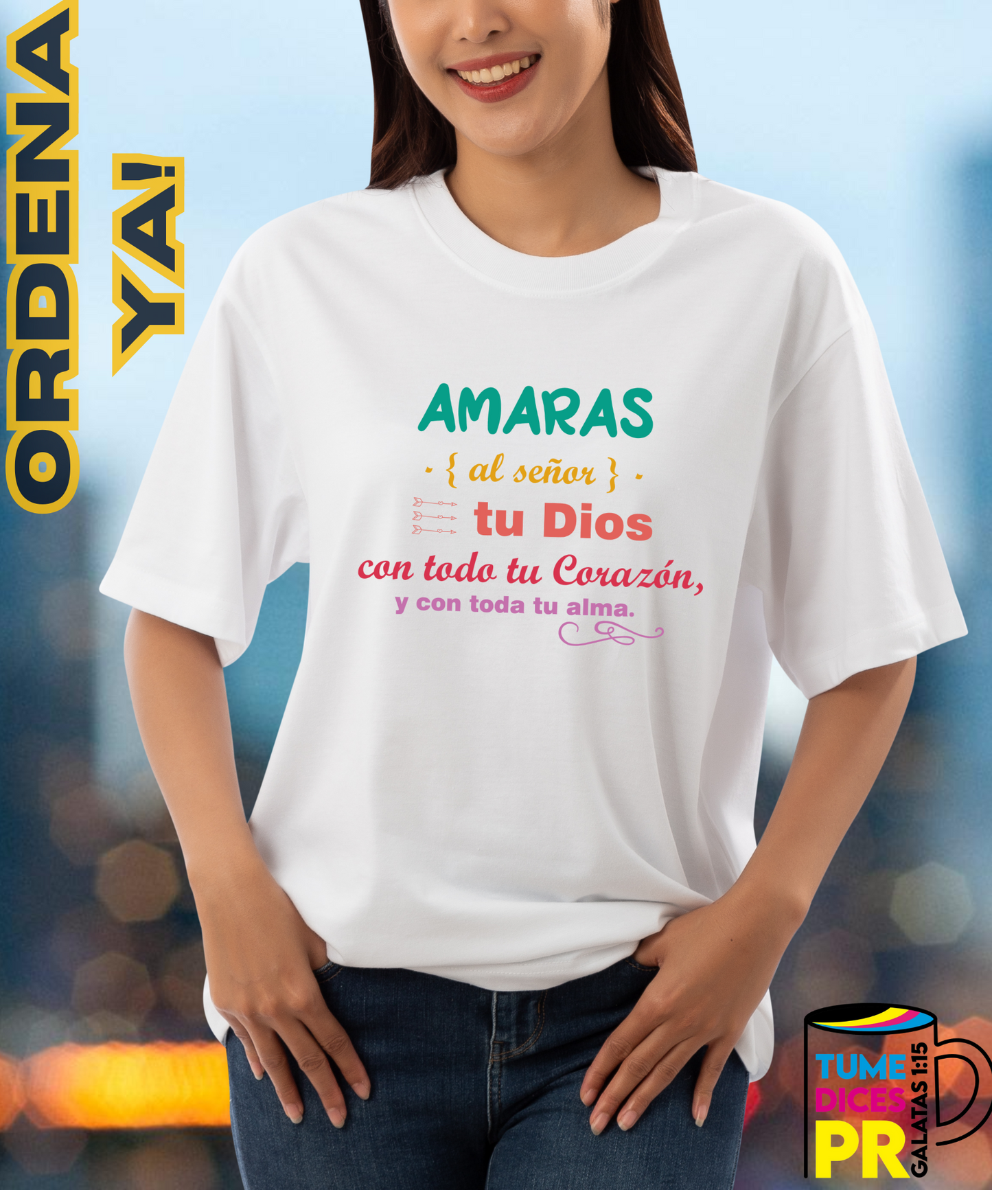 Camiseta MENSAJE CRISTIANO