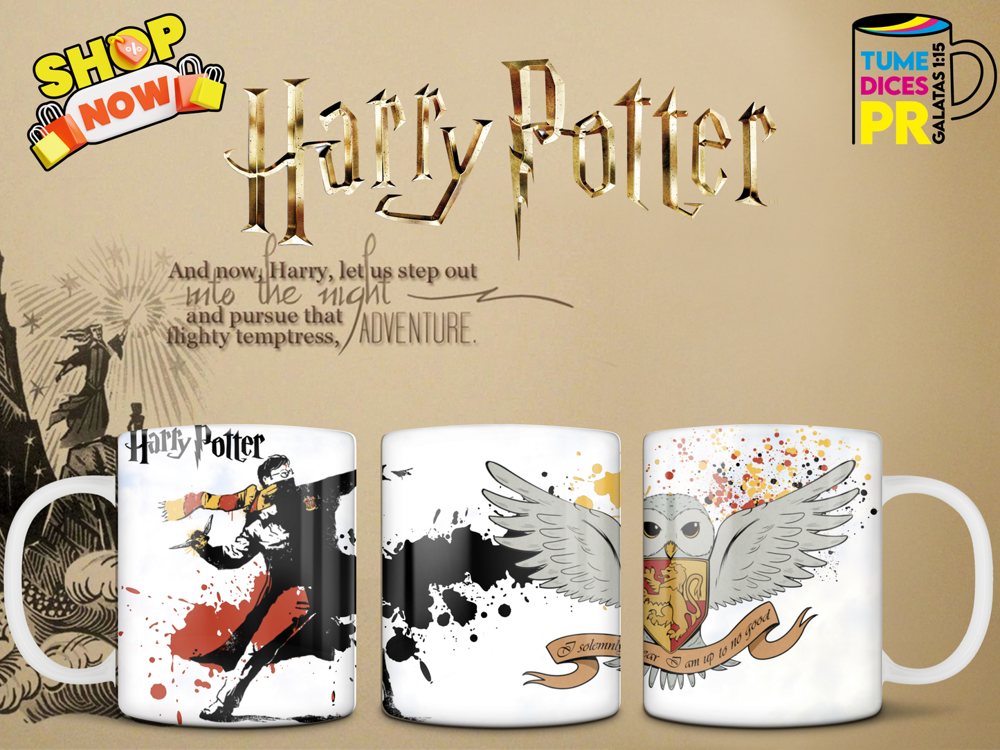 Taza HARRY POTTER