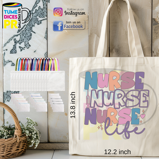 Tote Bags NURSE