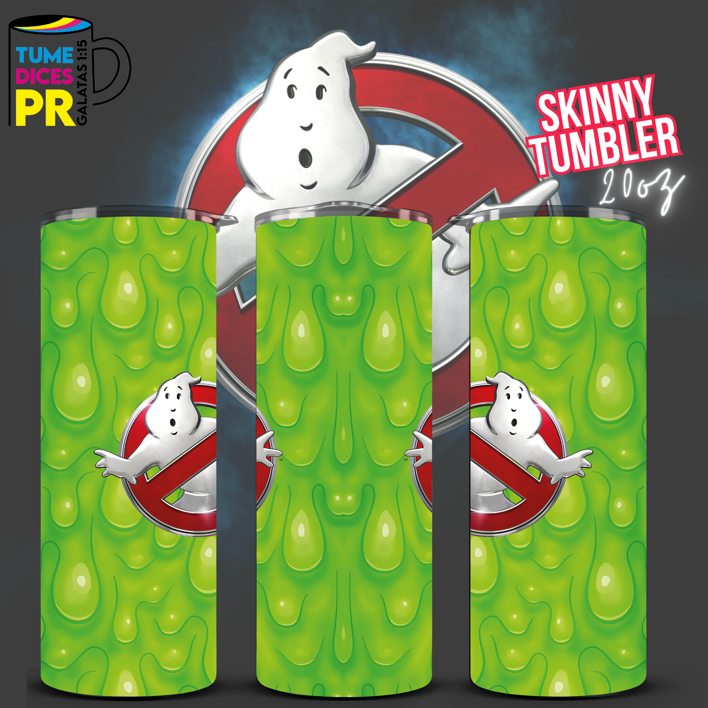 GHOSTBUSTERS Skinny Tumbler