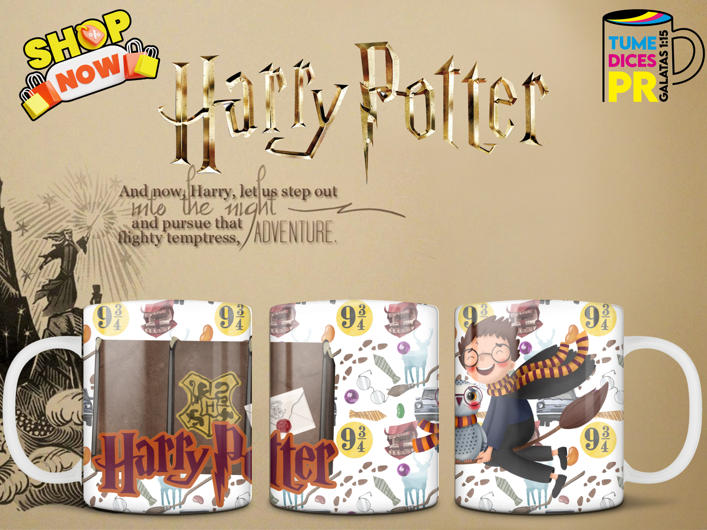 Taza HARRY POTTER