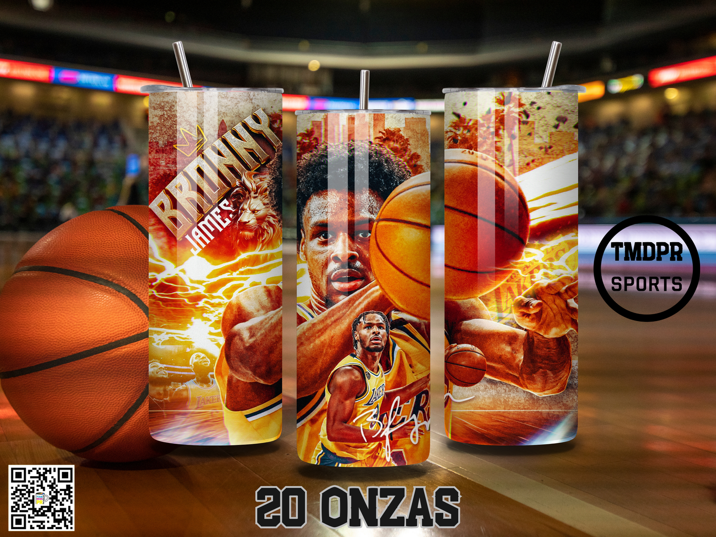 BALONCESTO 2 Skinny Tumbler