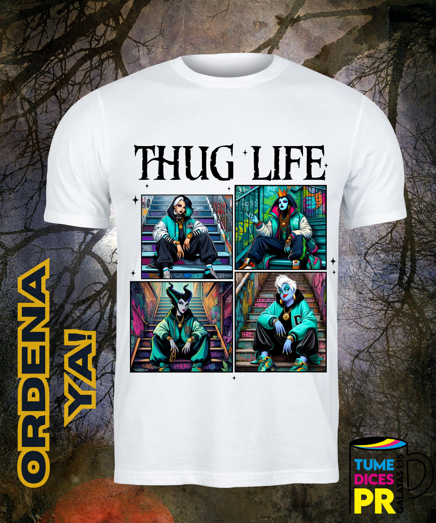 Camiseta Halloween THUG LIFE 2