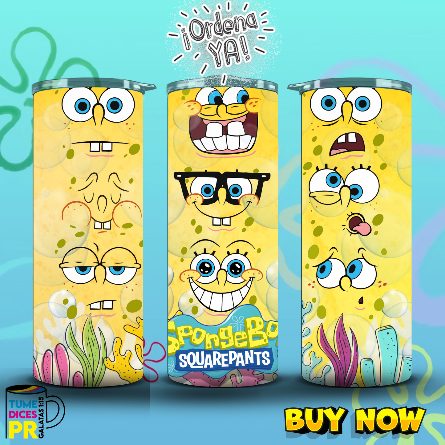 BOB ESPONJA Skinny Tumbler