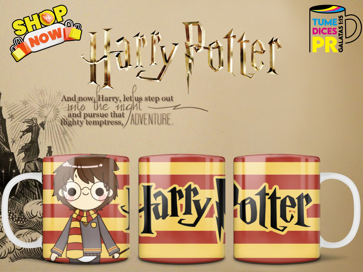 Taza HARRY POTTER