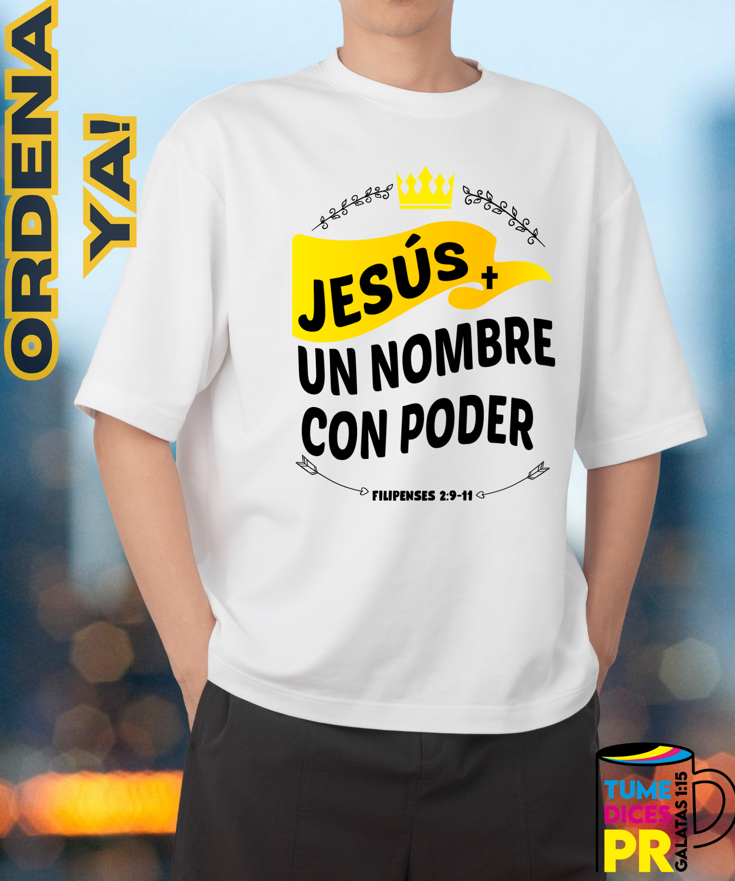 Camiseta MENSAJE CRISTIANO