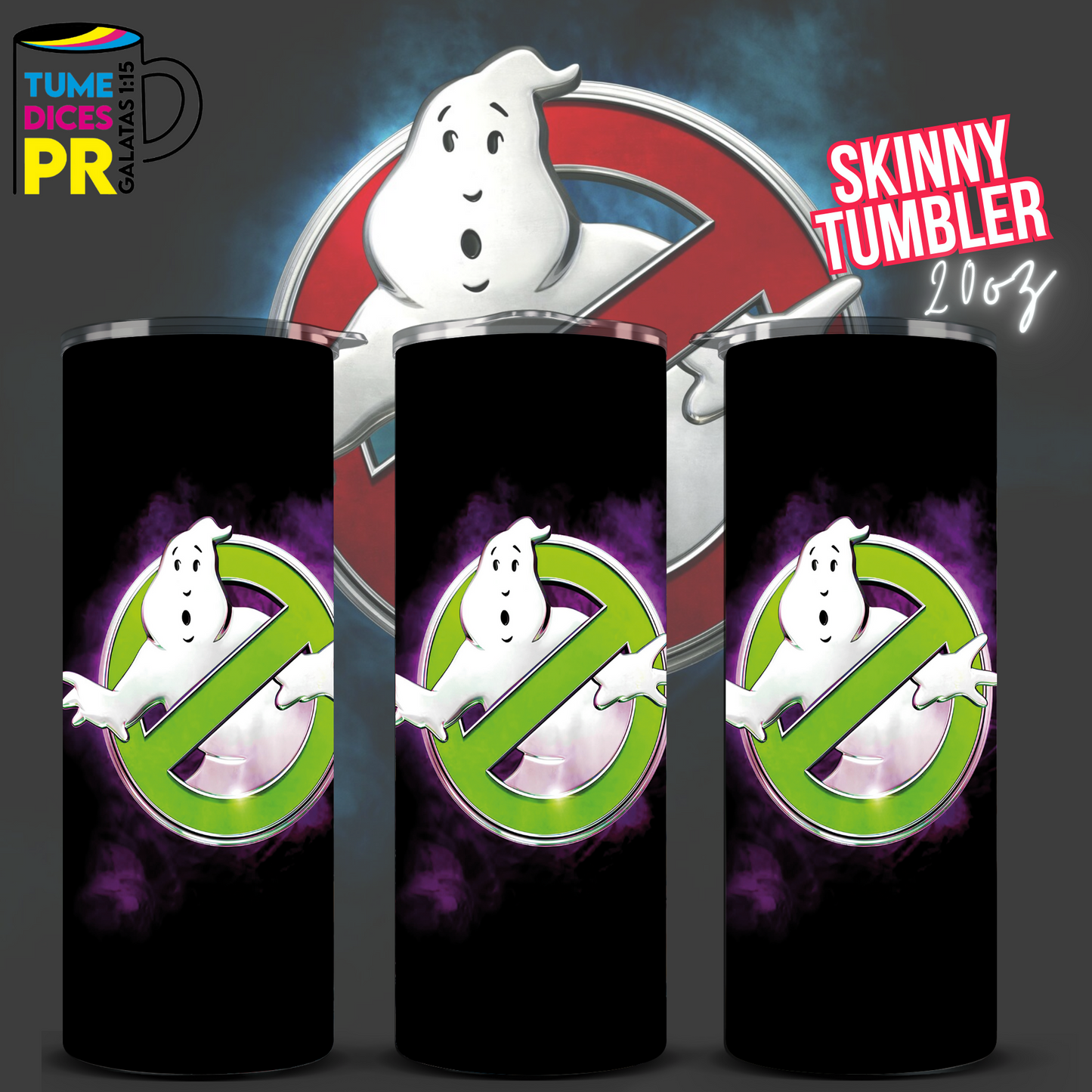 GHOSTBUSTERS Skinny Tumbler