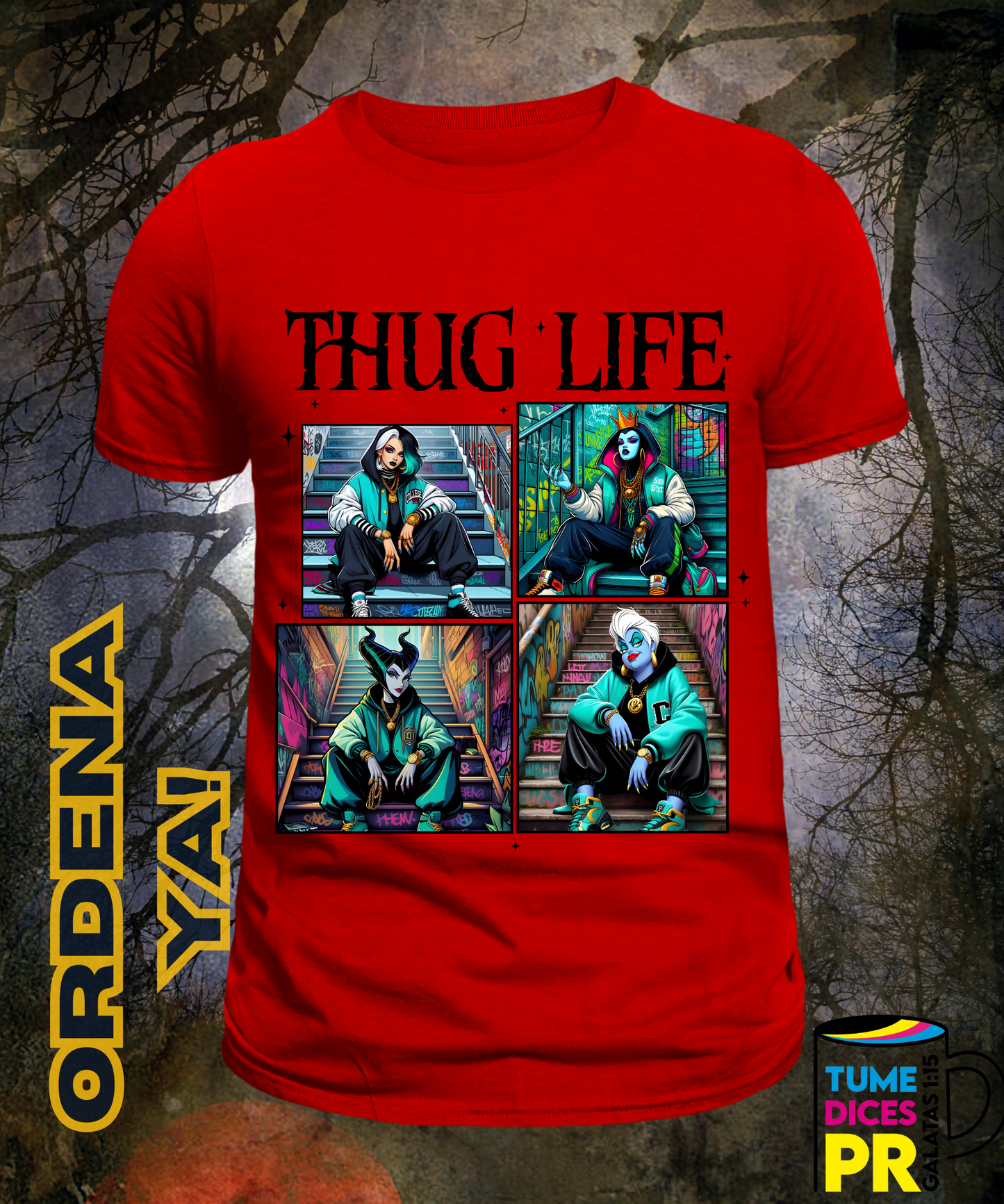 Camiseta Halloween THUG LIFE 2