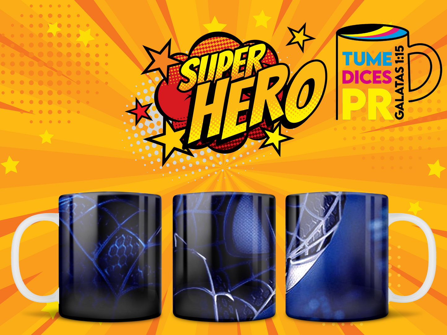 Taza SUPER HEROES 2