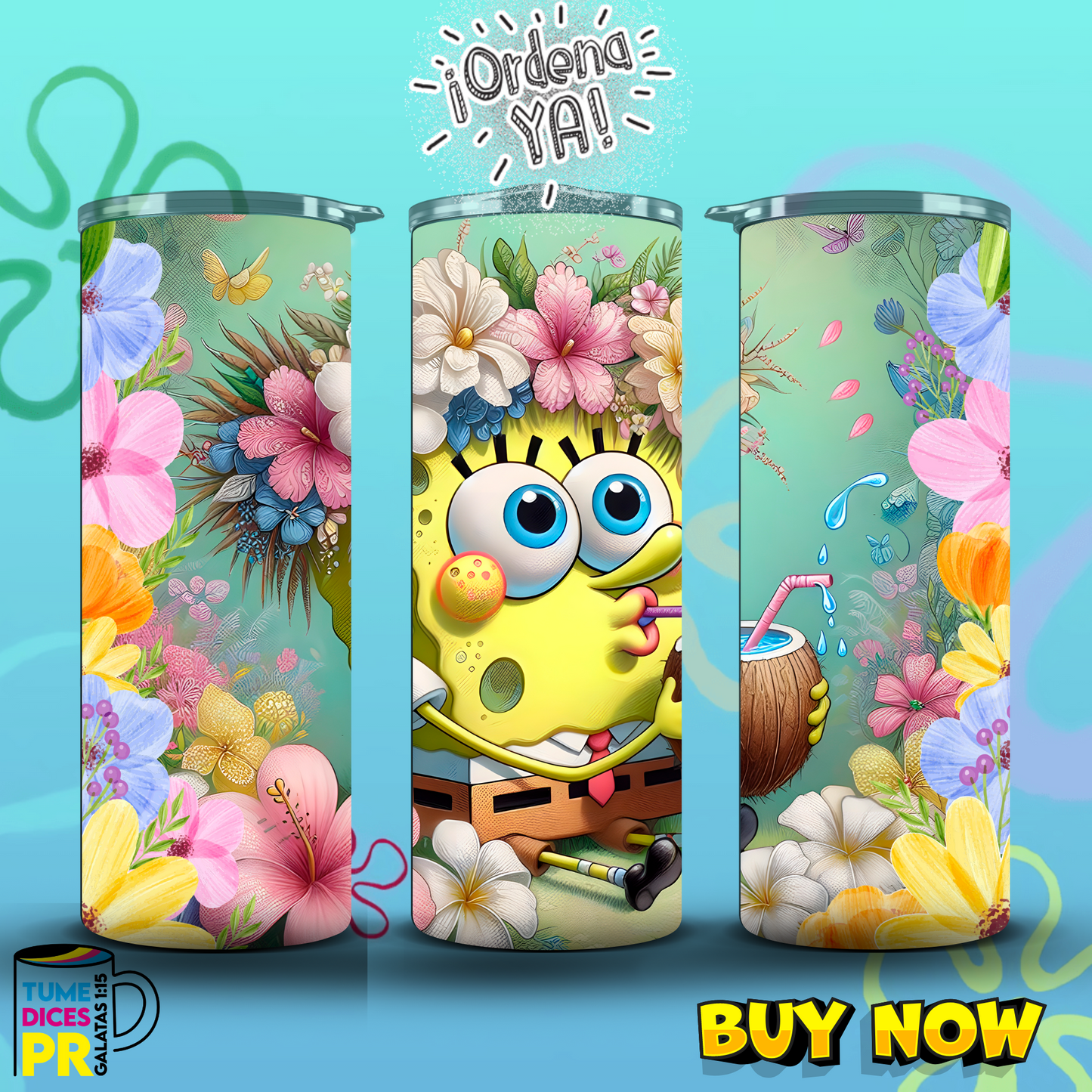 BOB ESPONJA Skinny Tumbler