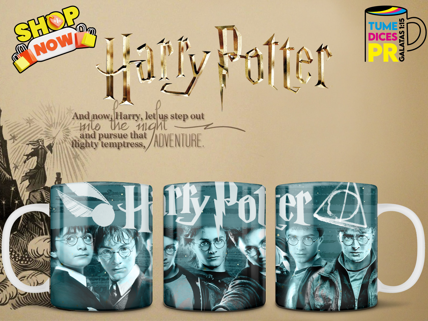 Taza HARRY POTTER