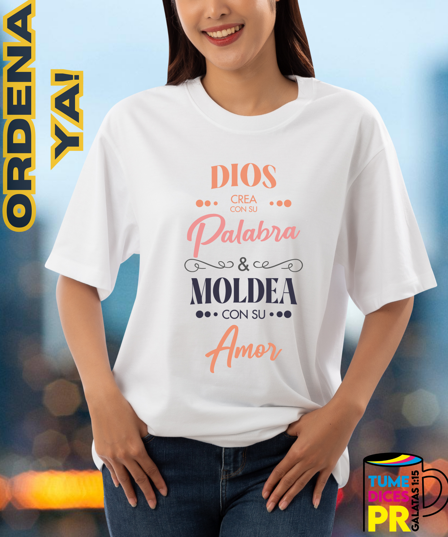 Camiseta MENSAJE CRISTIANO