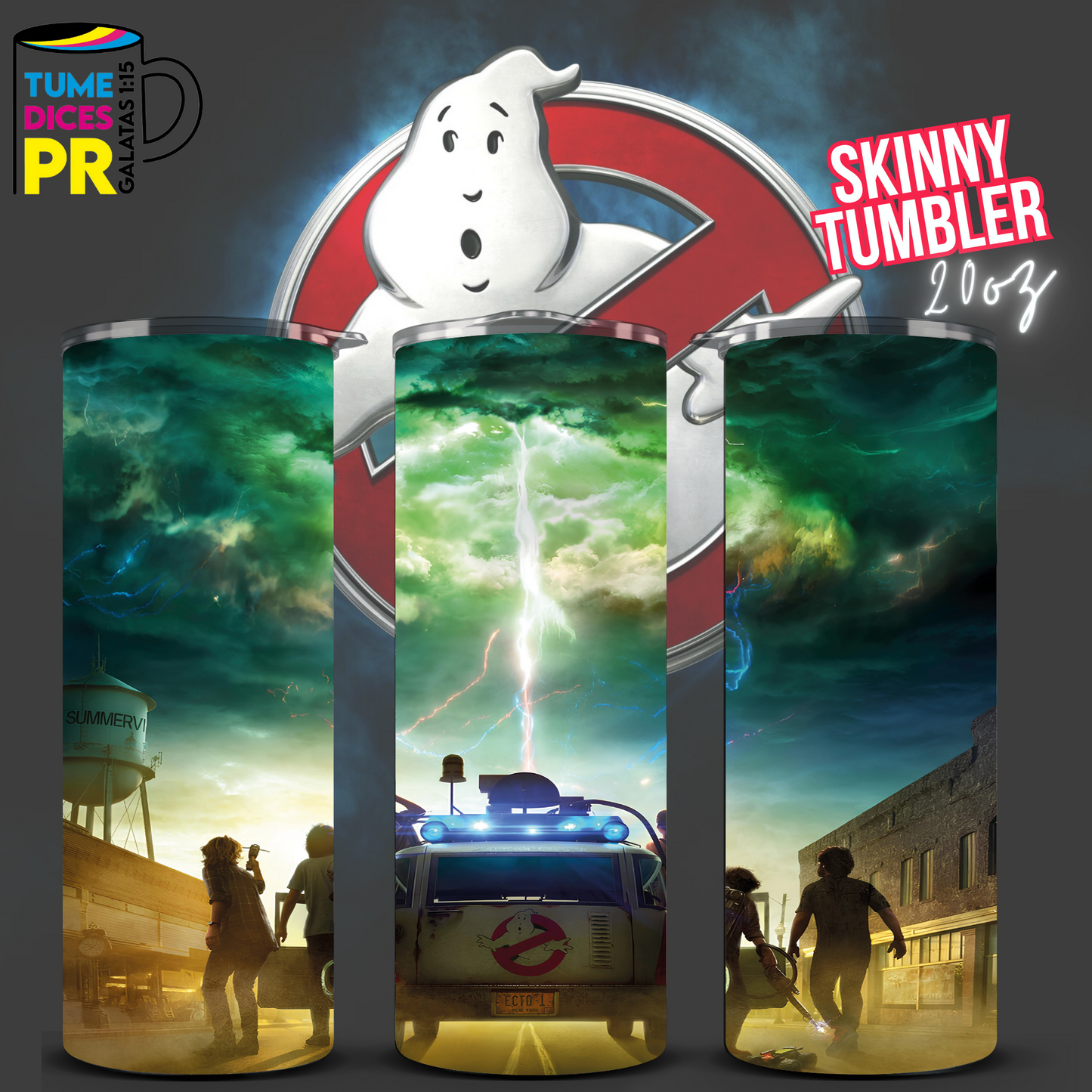 GHOSTBUSTERS Skinny Tumbler