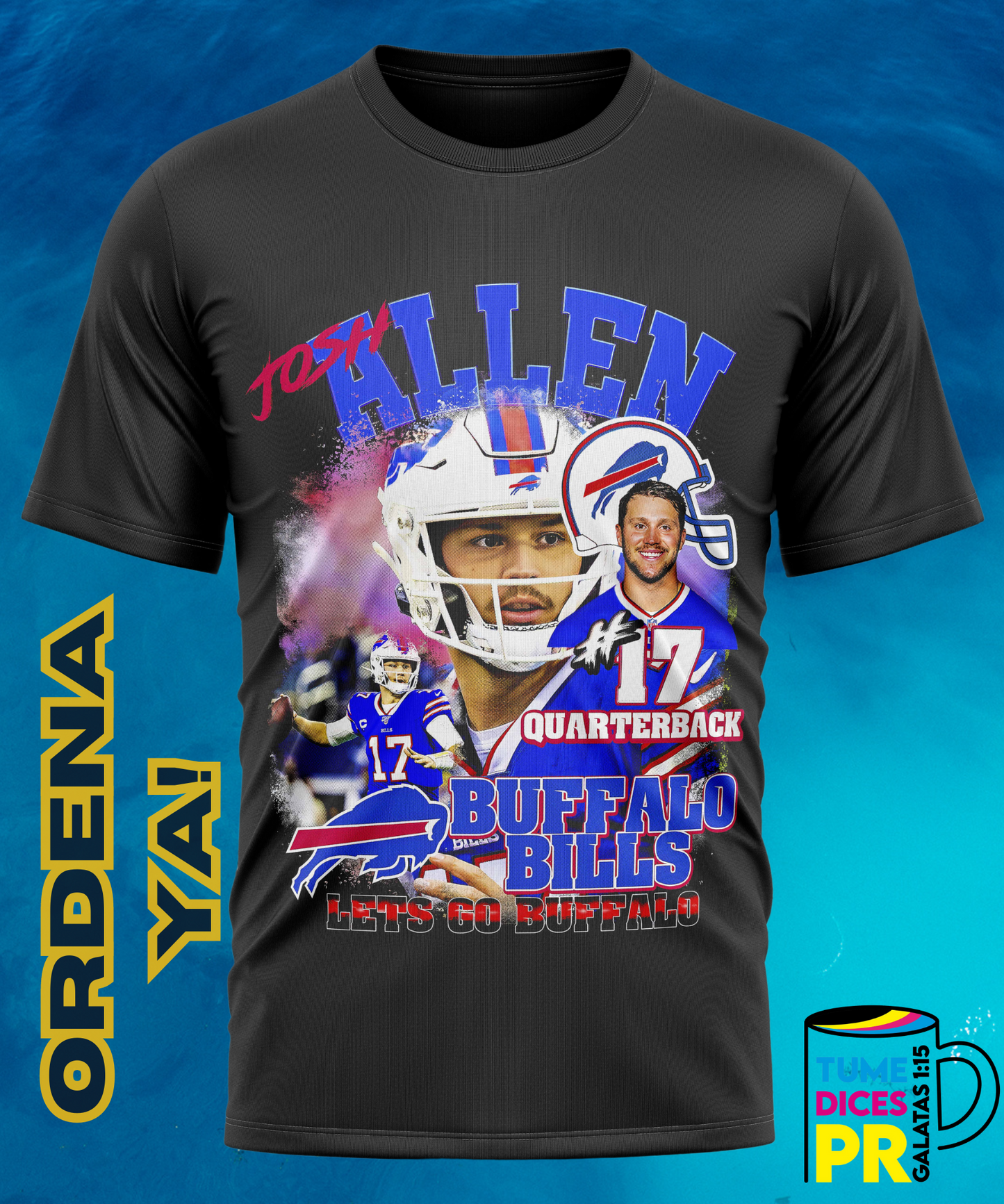 Camiseta NFL TOSH ALLEN BUFFALO BILLS