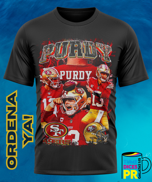 Camiseta 49ERS PURDY NFL