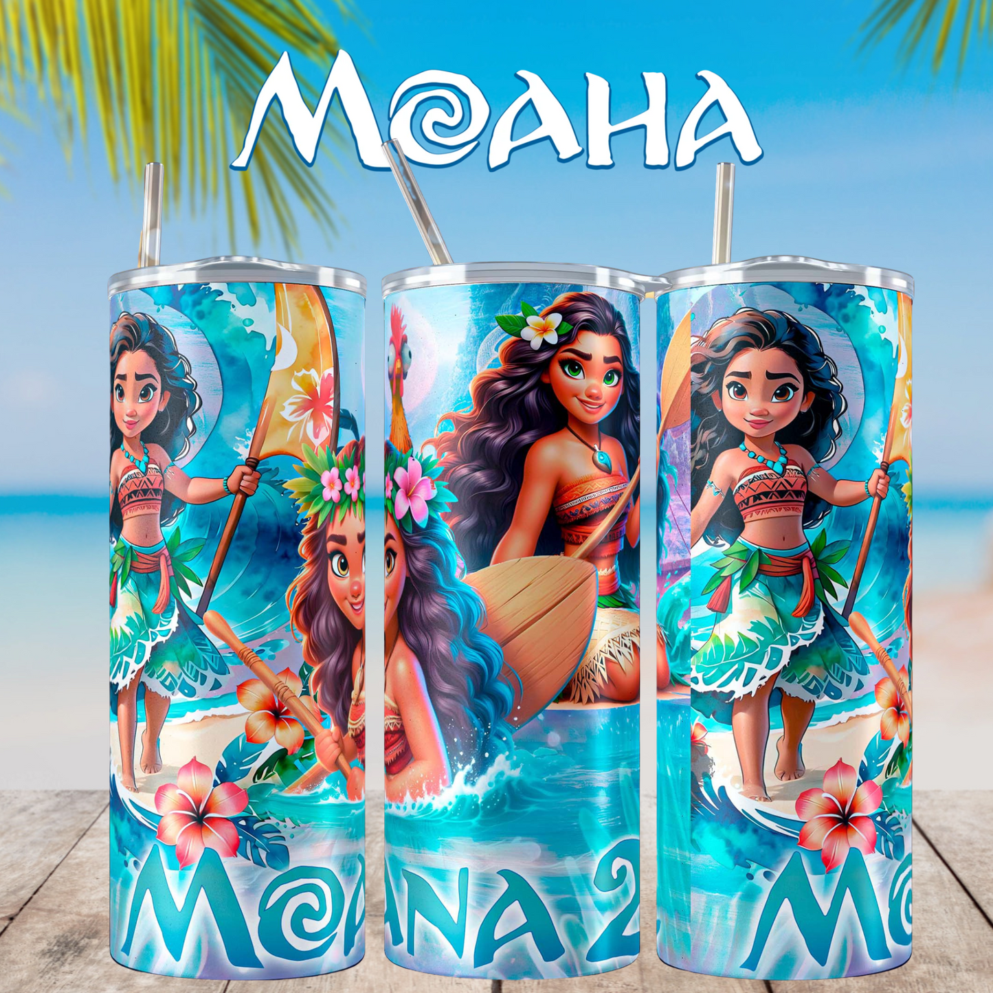 MOANA 2 Skinny Tumbler