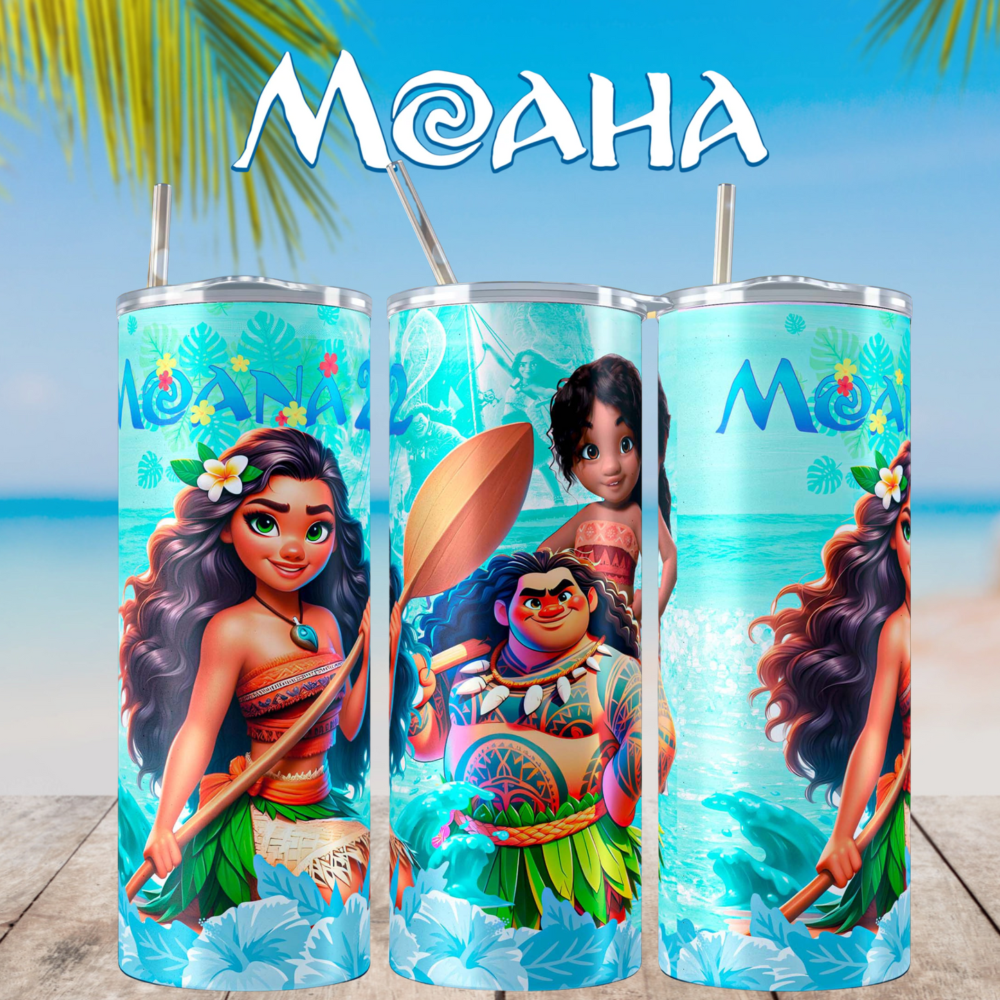 MOANA 2 Skinny Tumbler