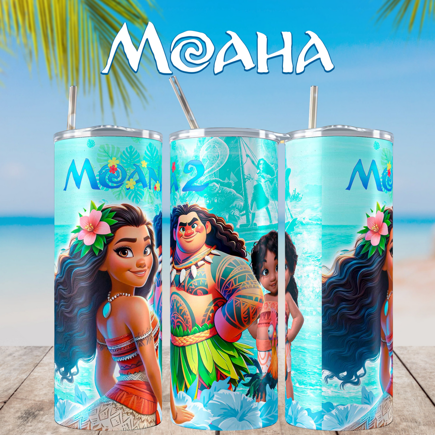 MOANA 2 Skinny Tumbler