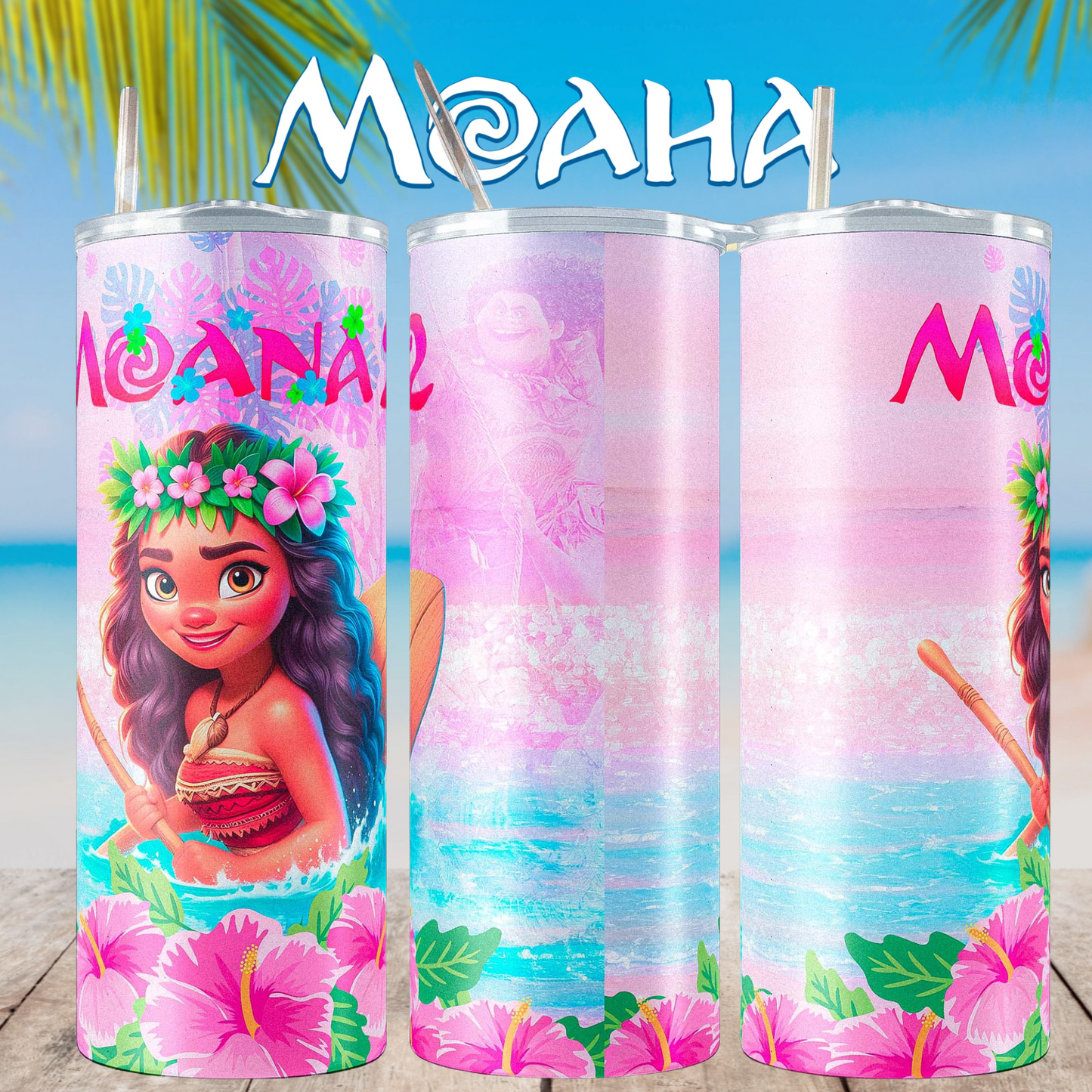 MOANA 2 Skinny Tumbler