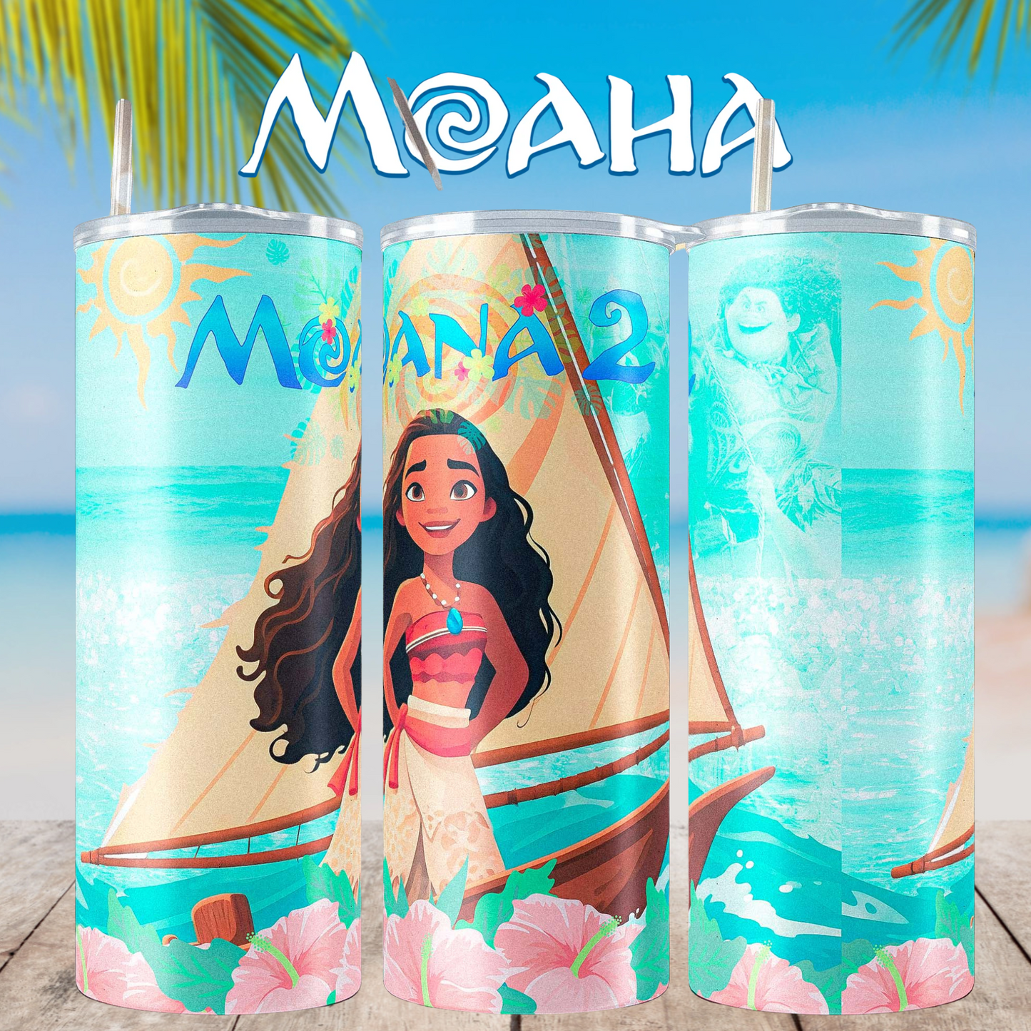 MOANA 2 Skinny Tumbler