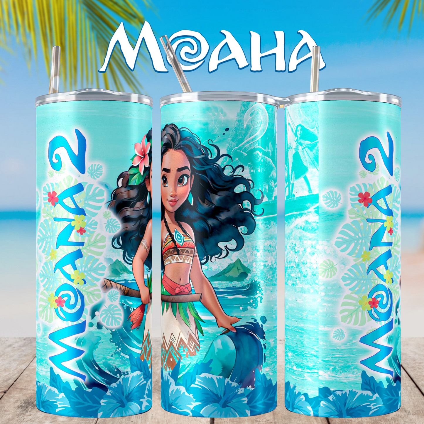 MOANA 2 Skinny Tumbler