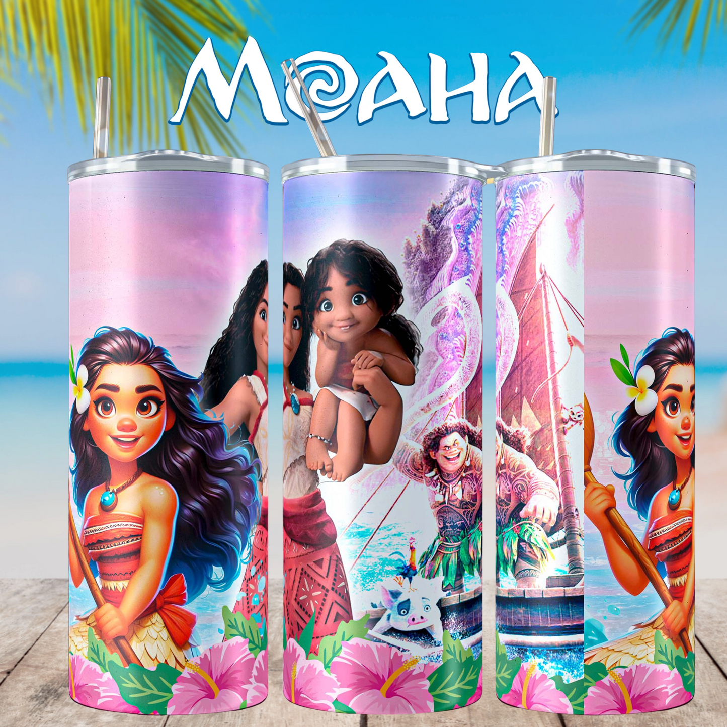 MOANA 2 Skinny Tumbler