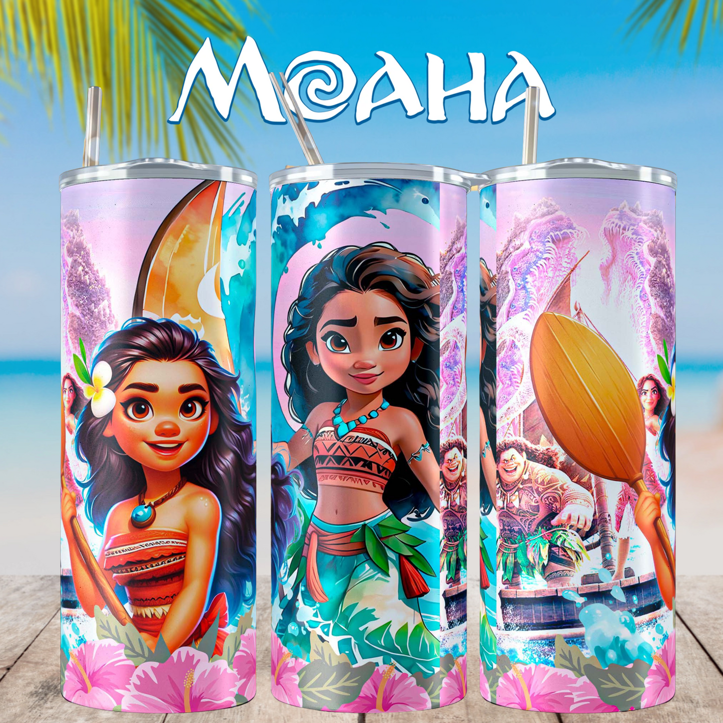 MOANA 2 Skinny Tumbler