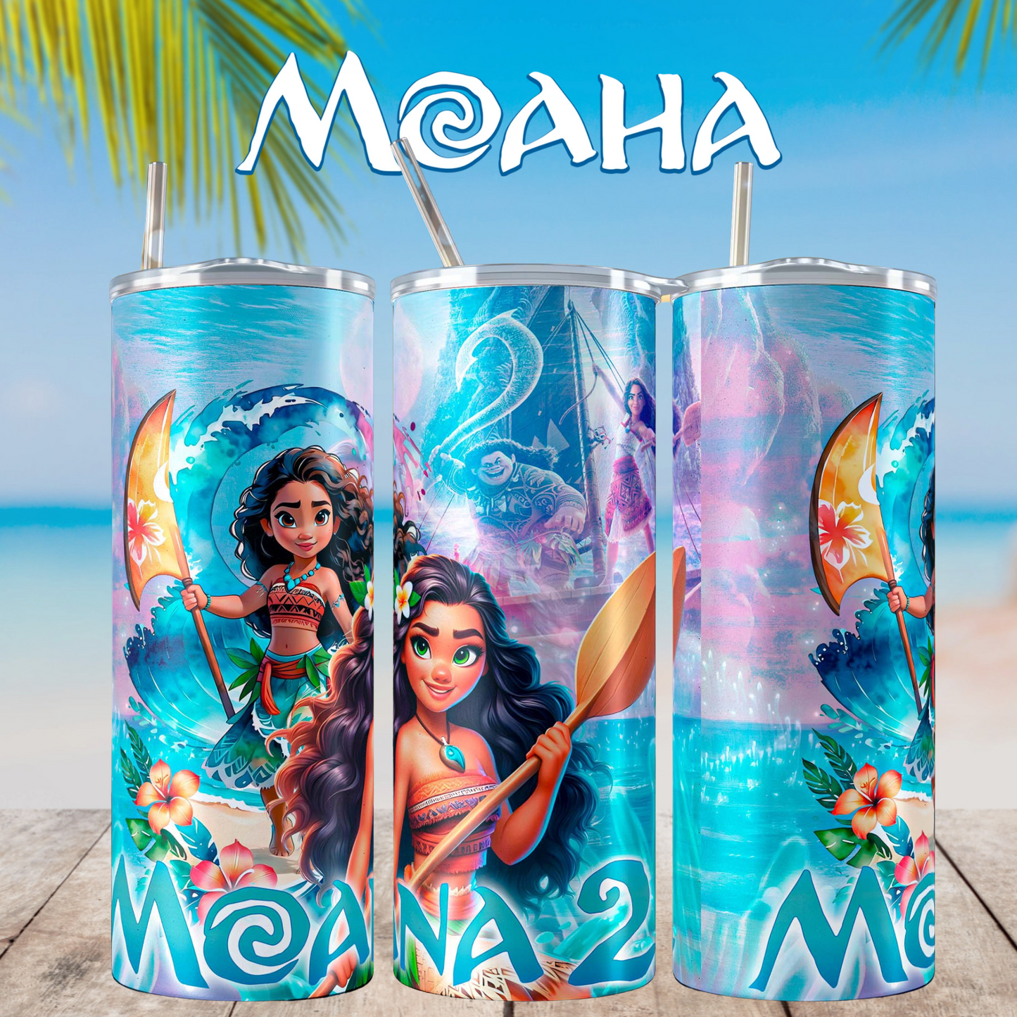 MOANA 2 Skinny Tumbler